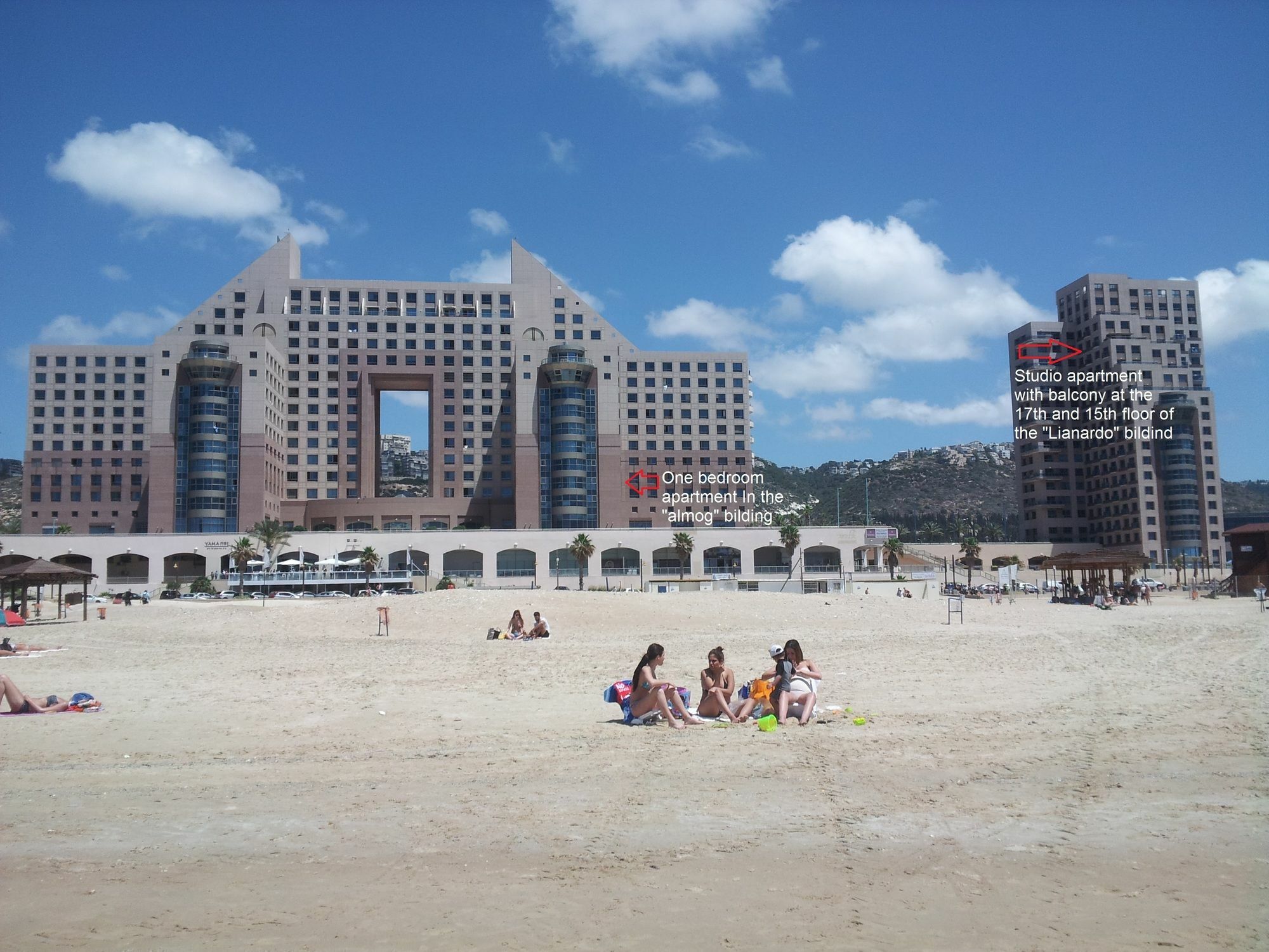 Marom Apartments Hof Hacarmel Хайфа Экстерьер фото